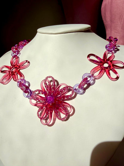 Plasma Daisy Spinner Glass Chain