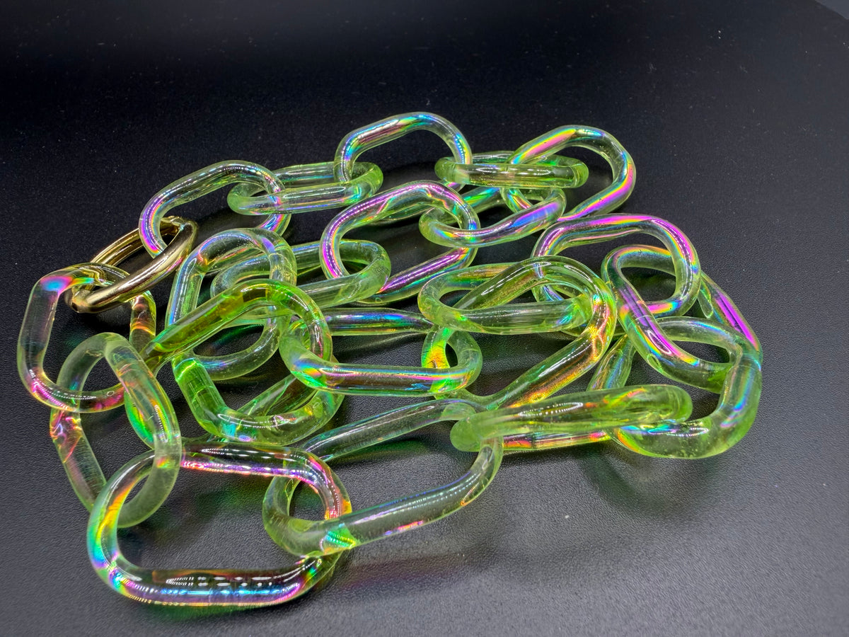 Dichro-Coated Limeade Chunky Chain