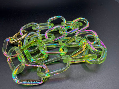 Dichro-Coated Limeade Chunky Chain