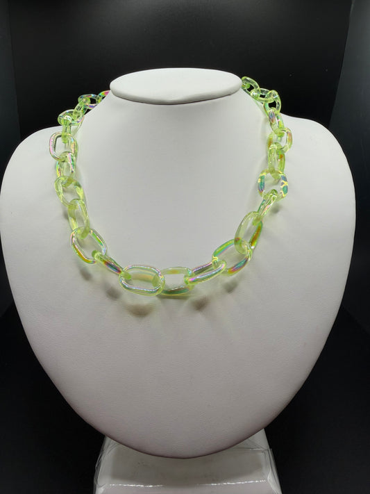 Dichro-Coated Limeade Micro Chain