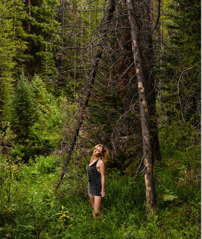 Clear Glass Chain Dress