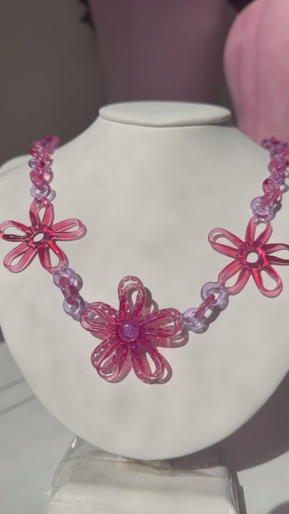 Plasma Daisy Spinner Glass Chain